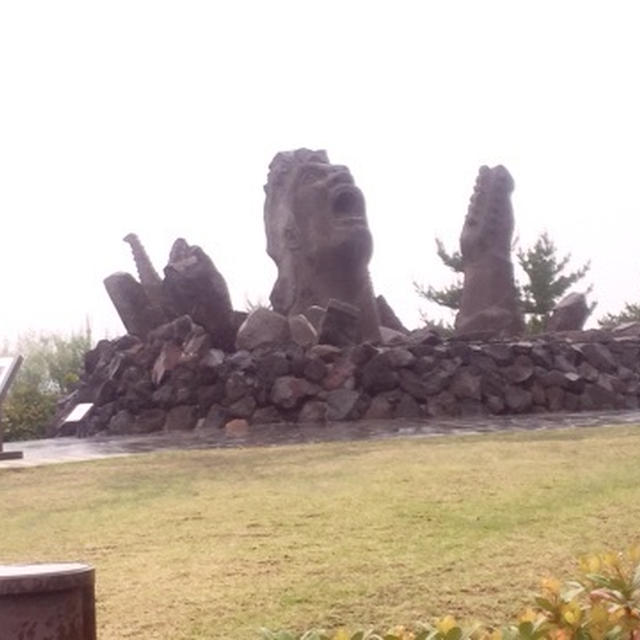 鹿児島 桜島観光 さけびの像