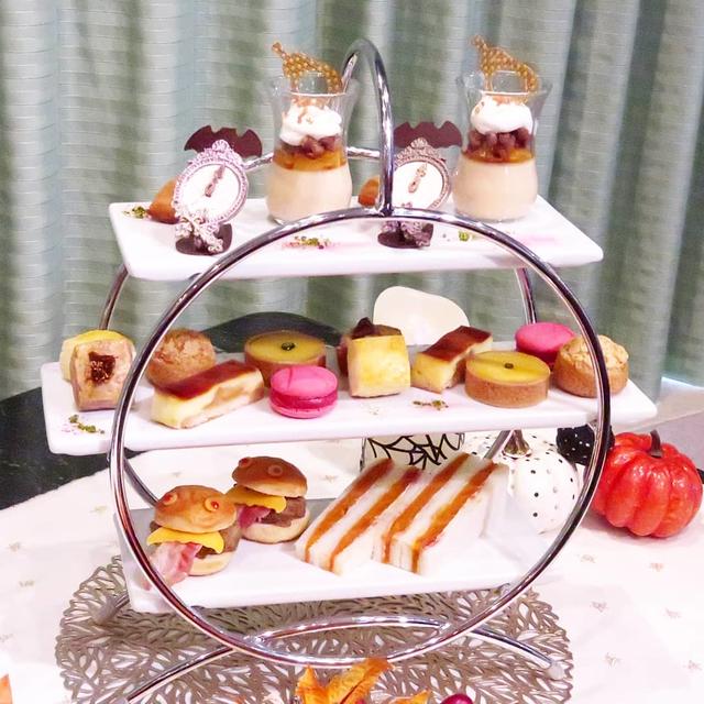 スイーツ☆ロイヤルパークホテルのハロウィン アフタヌーンティー♡