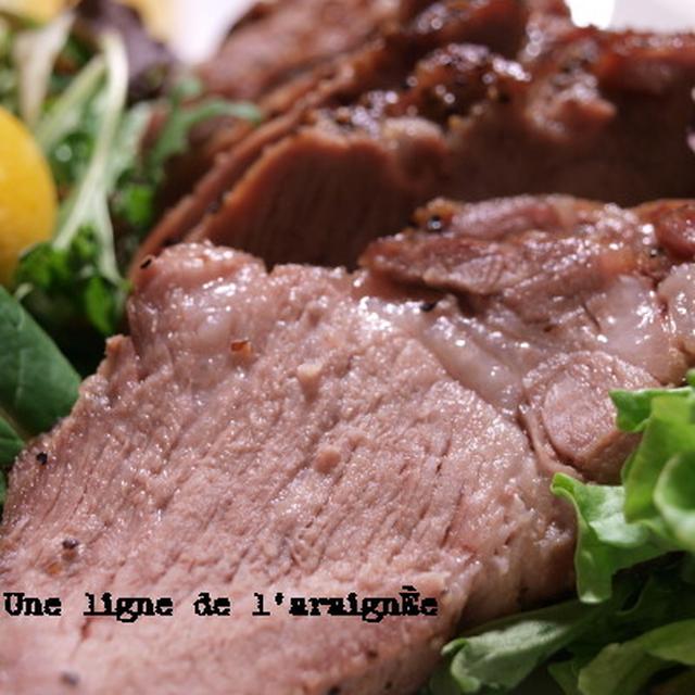 魅惑のローストポーク*すりりんごソース、と春の味。