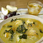 簡単、美味し♪　ミニロールキャベツで春雨スープの朝ごはん