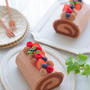 チョコレートロールケーキ♪