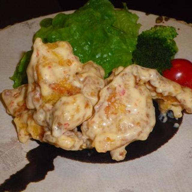 チキンのスイートチリマヨ（レシピ）