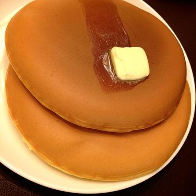美味♪ホットケーキとフォンダンショコラ＠ウエスト（青山不ガーデン）