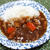 待望の牛筋カレーです。(2人前372円)