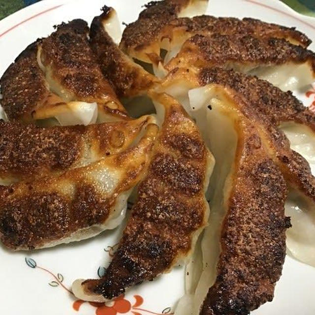 餃子　焼き方の研究