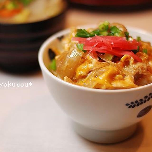 ふわとろ玉子の親子丼定食