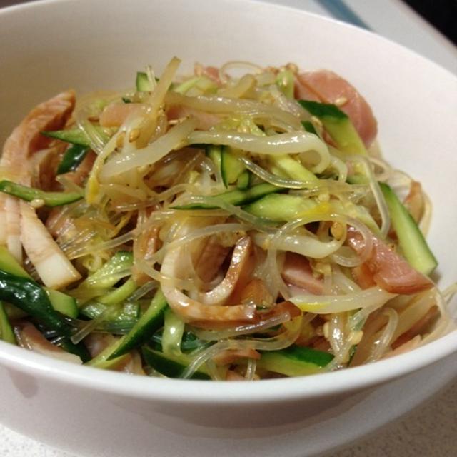 焼豚入り春雨サラダ✨