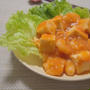 【簡単カフェ飯】10分で♪むきエビと豆腐の簡単チリソース♪