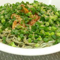 葱たっぷり 黒酢キムチ蕎麦