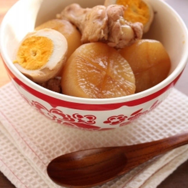 大根と鶏肉の甘辛煮