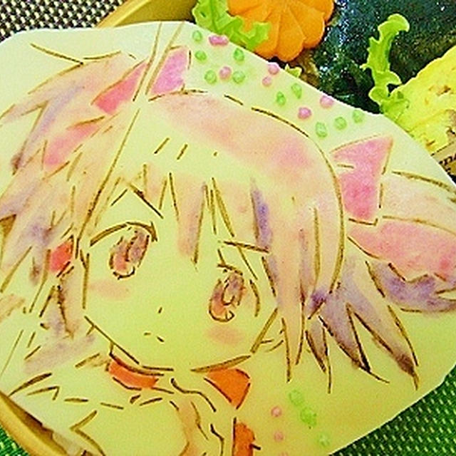 魔法少女まどか☆マギカ&ヘーゼルナッツケーキ♪