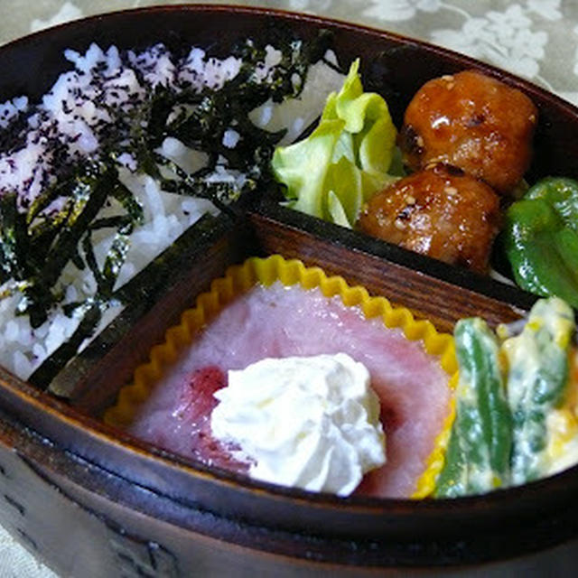 中学生、和彰のお弁当 -001-