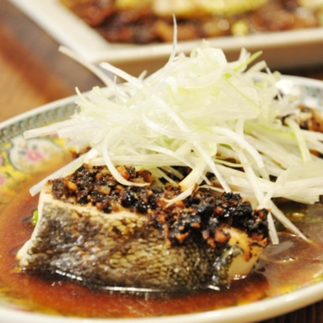 香りがいいね♪　タラと豆鼓★香り蒸し