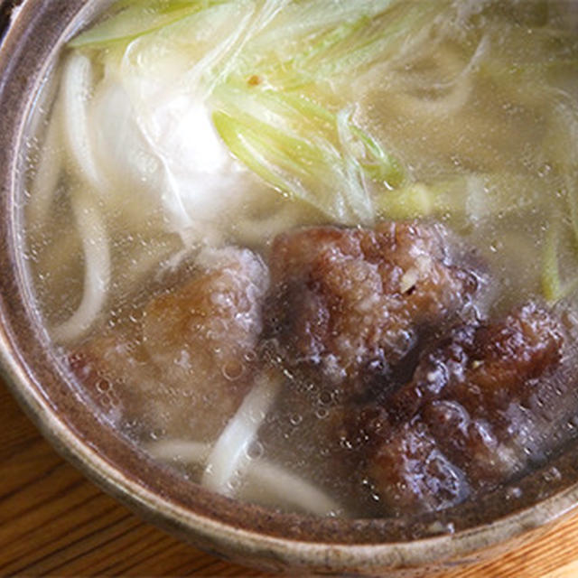 しょうが風味のからあげうどん