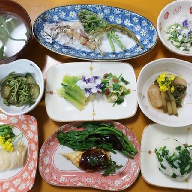 精進山菜御膳～
