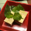 ひげ根の卵豆腐