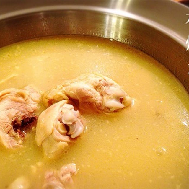 『 水炊き 』情熱の白濁スープ！ 2015年 大晦日