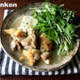 【簡単！！鶏肉レシピ】オススメ！フライパン１つで＊鶏と豆腐と水菜の塩だれ煮