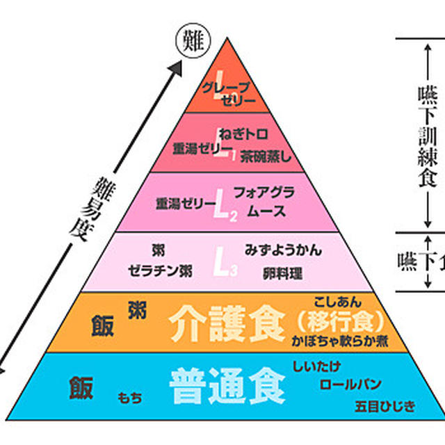 嚥下食ピラミッドについて