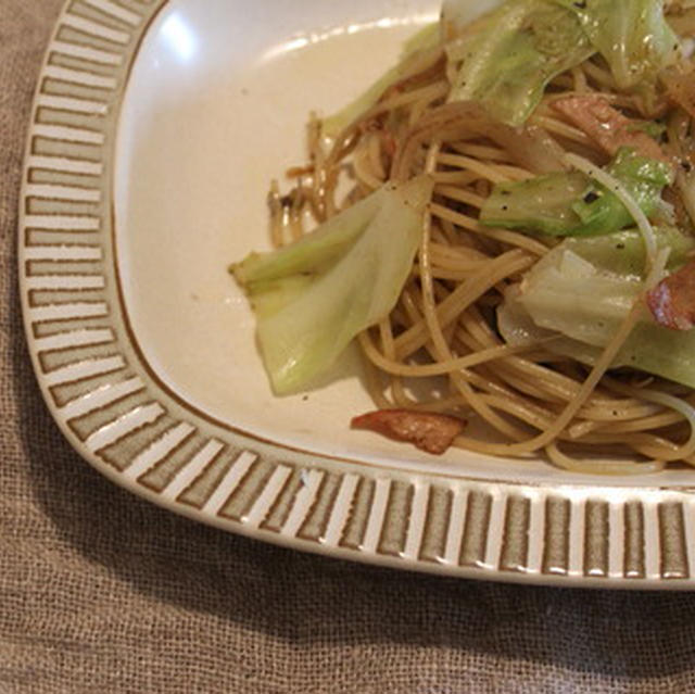 セグロのクサレで作るアンチョビパスタ