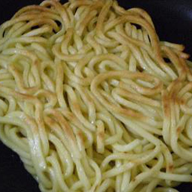 舞茸レシピ　イカと舞茸のあんかけやきそば