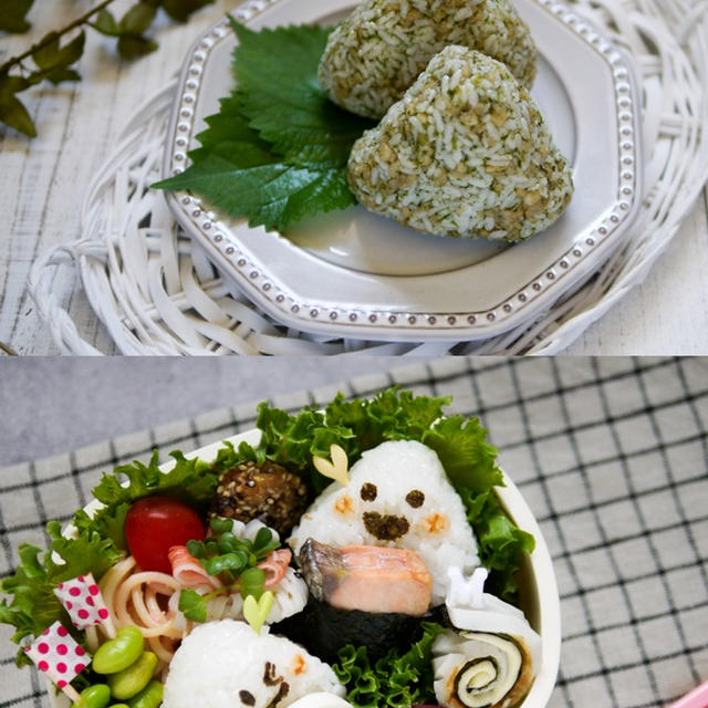 SNSで話題のおにぎりを作ってみたよ♪「悪魔のおにぎり」＆「抱っこおにぎり」