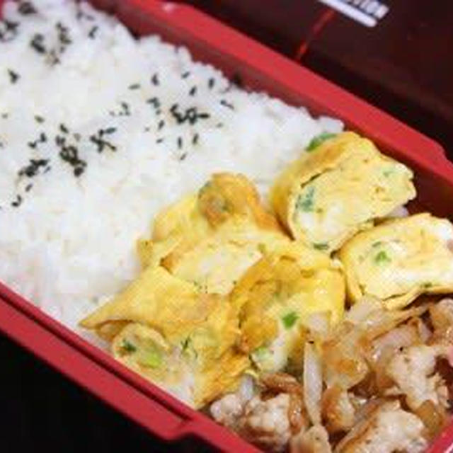 6月18日　　豚肉の スパイシー炒め弁当