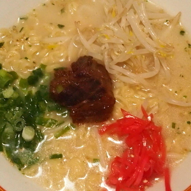 CGCの豚骨ラーメン