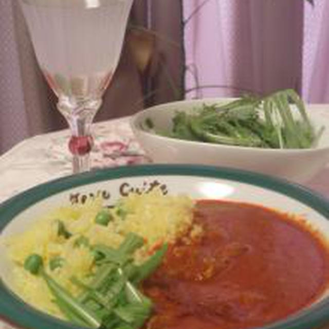 ☆週末ブランチ：スパイシーなレッドカレー☆