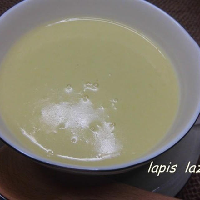 レシピ掲載　～さつまいもとコーンの豆乳スープ