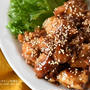 【レシピ・作り置き・主菜・動画】こってり黒酢の照り焼きチキン