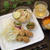 夜カフェ風★鶏からマヨソース定食(レシピ）