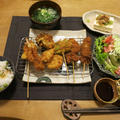 ガッツリ系”串カツ”の晩ご飯　と　「冷やし中華　終わりました」♪