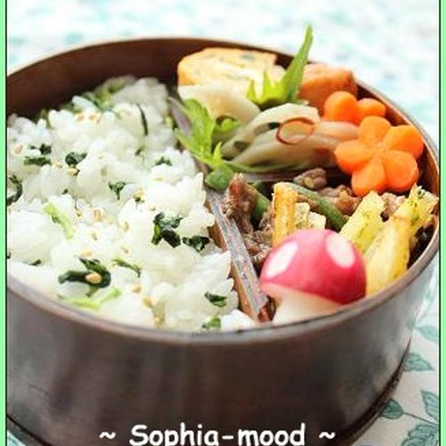 ワタシ弁当✿じゃがいも磯辺揚げ