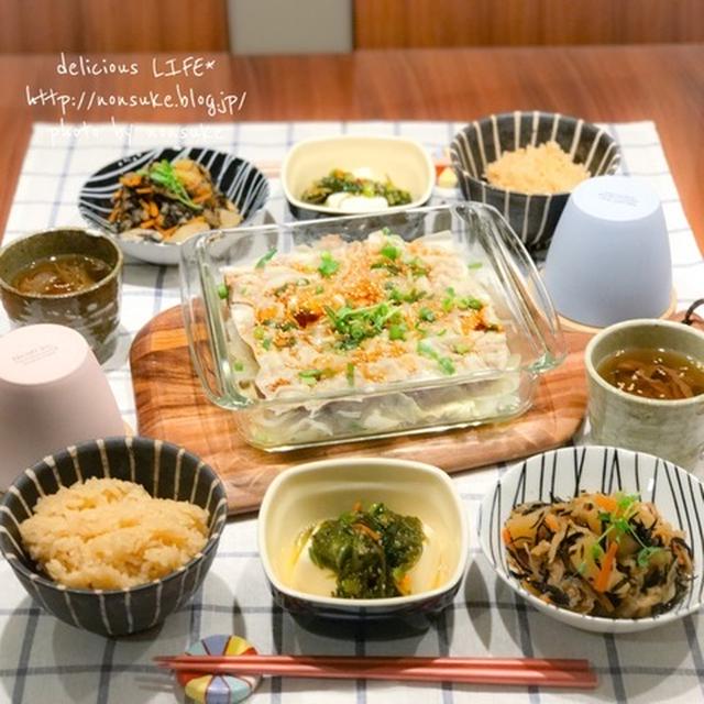 【献立】またもやレンジで簡単スコップしゅうまいで夜ごはん