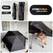 【PR】高機能素材「CORDURA」使用の、軽くて丈夫で撥水性の高い晴雨兼用折りたたみ傘