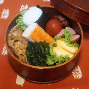今週のお弁当いろいろと　移転するパン屋さんと　鬼おろしぶっかけうどん♪
