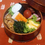 今週のお弁当いろいろと　移転するパン屋さんと　鬼おろしぶっかけうどん♪