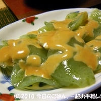 なんちゃって辛子酢味噌！･･･で、さしみこんにゃく♪