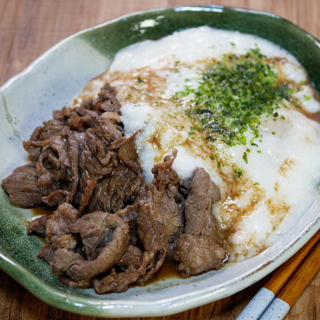 ご飯にも蕎麦にも使える「牛肉の甘辛とろろかけ」&快眠のための「自分まくら」がなかなかいい