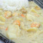 シーフードのホワイトカレー