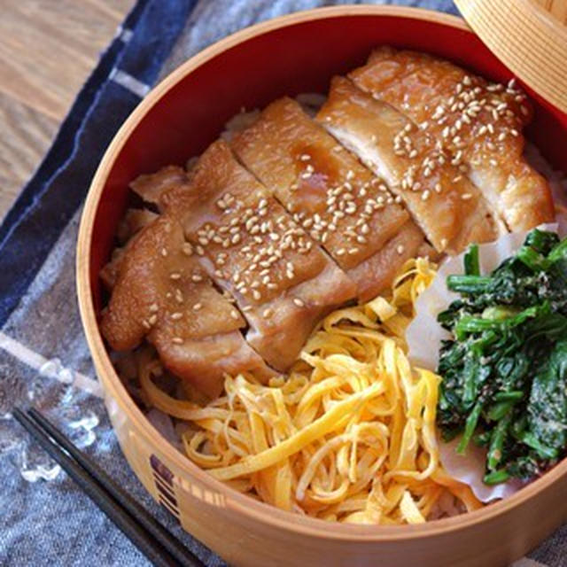 【15分でできる！鶏の照り焼き丼べんとうの作り方】材料費約250円