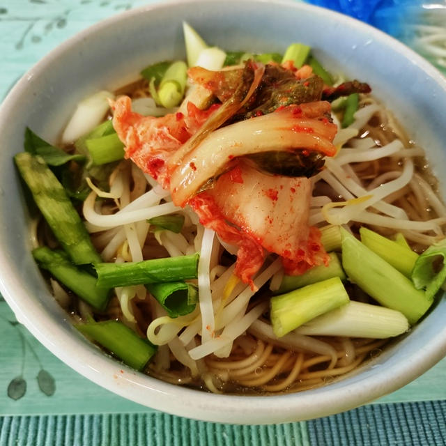 クラブハウスで１９番ホール ～ キムチ塩ラーメン