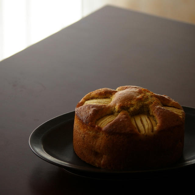 林檎とアールグレイのバターケーキ