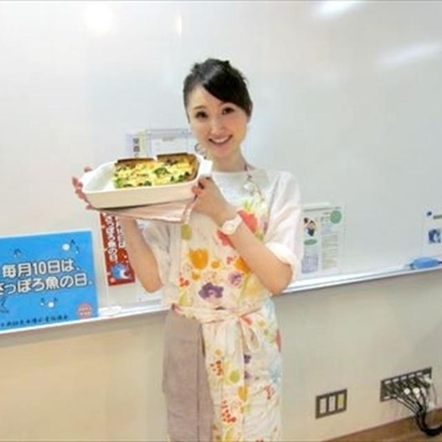 魚食普及料理教室@札幌中央卸売市場