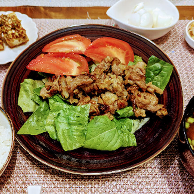 豚のしょうが焼き