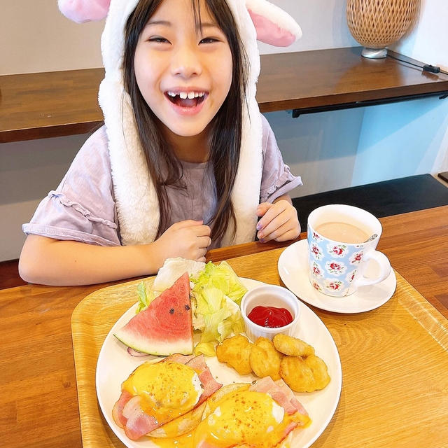 5分でエッグベネディクトです！！