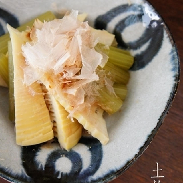 ストウブで作る～たけのことふきの土佐煮～