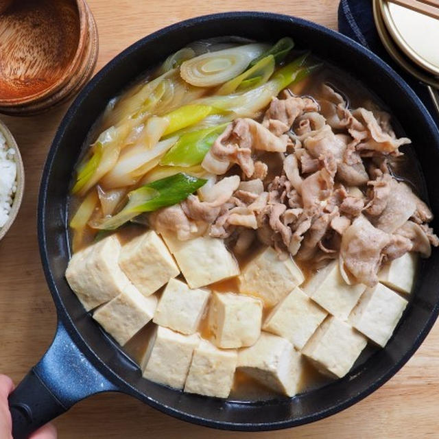 煮込み10分！今夜は肉豆腐～♪