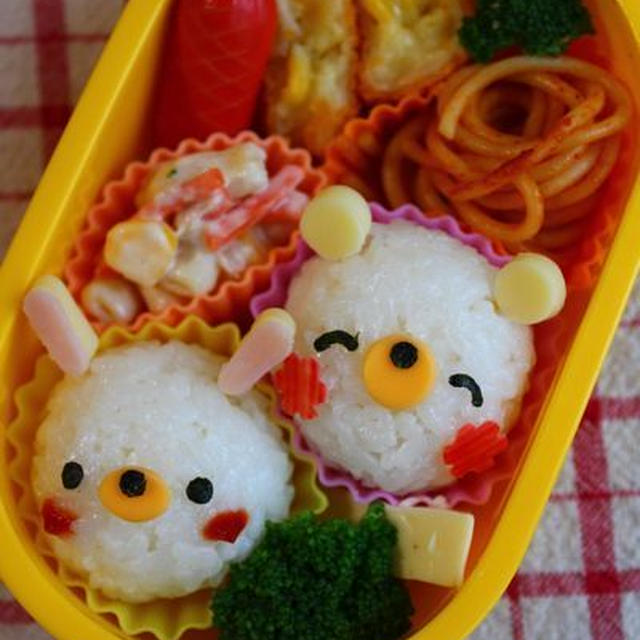 キャラ弁**しろくまおにぎり